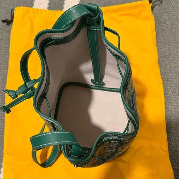 Goyard Emerald Green Bucket Bag - Picture 3 of 3